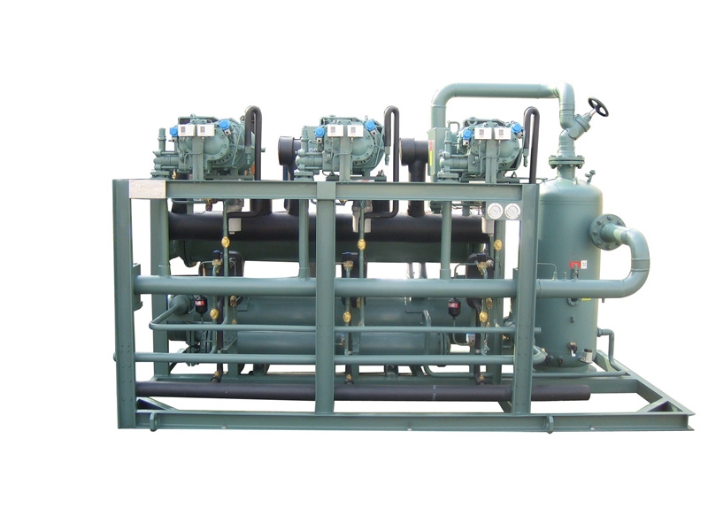 德国比泽尔三并联螺杆制冷主机