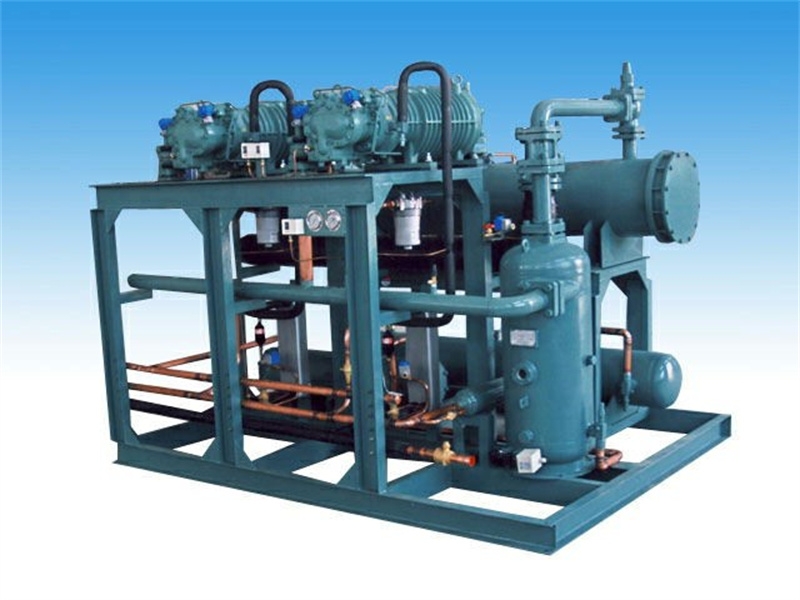 德国比泽尔两并联螺杆制冷主机